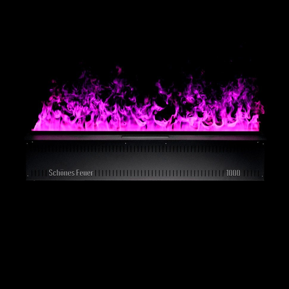 Электрический паровой камин Schones Feuer 3D Hot Line 2000 PRO черный