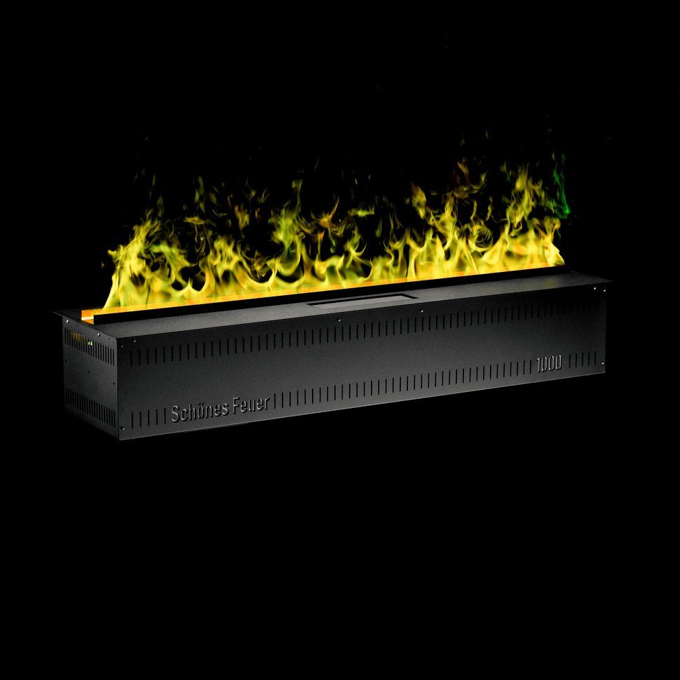 Электрический паровой камин Schones Feuer 3D Hot Line 2000 PRO черный
