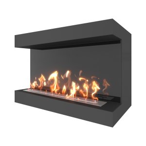 Биокамин фронтальный SteelHeat GRAND 1100