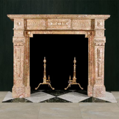 Биокамин в мраморном портале Firezo Relax, стандарт