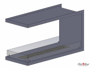 13399A Биокамин торцевой на заказ