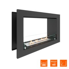 Биокамин сквозной SteelHeat ONE 800