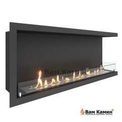 Угловой очаг на заказ