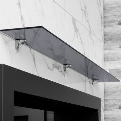 Стеклянная полка для биокамина Gray 1300