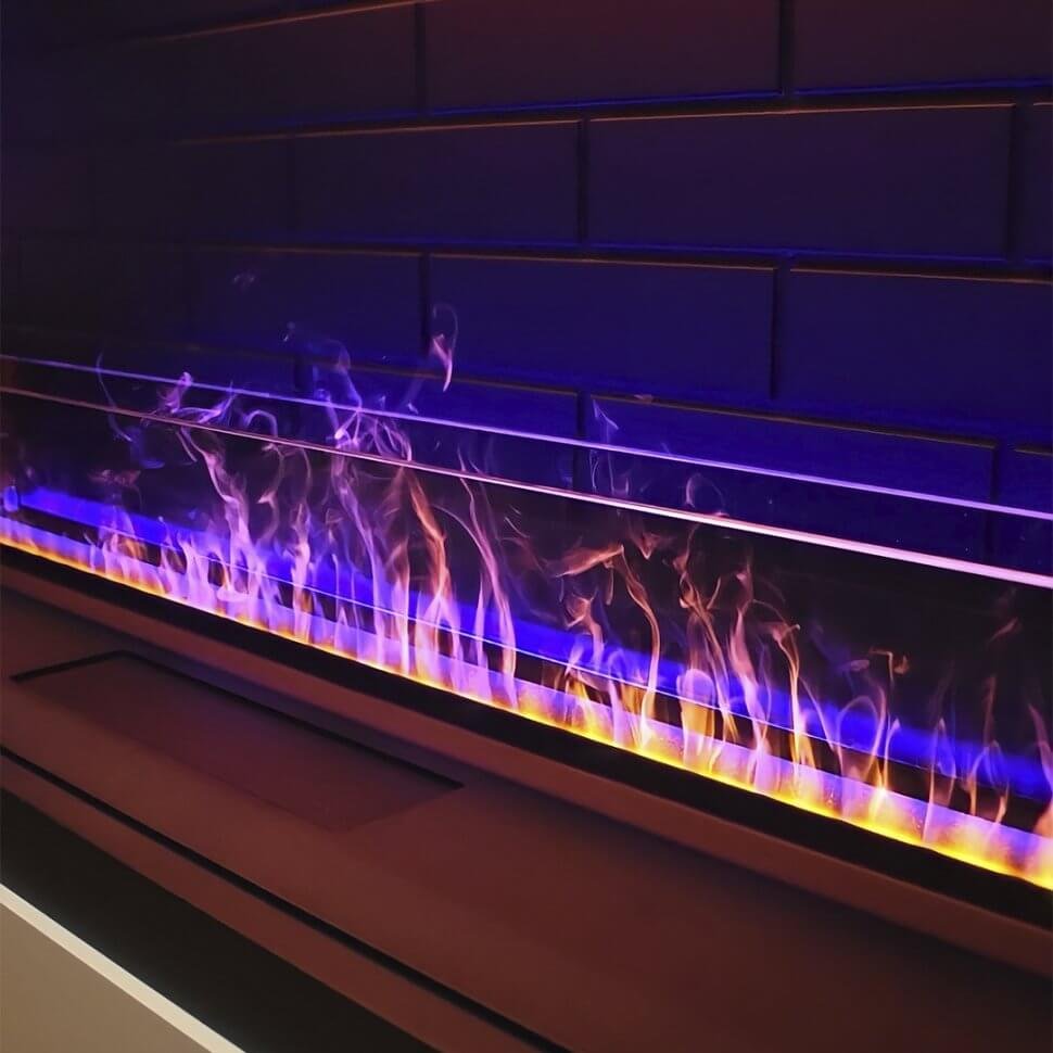 Электрический паровой очаг Schones Feuer 3D FireLine 3000 черный