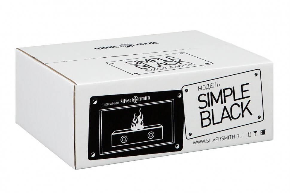 Биокамин Silver Smith SIMPLE BLACK