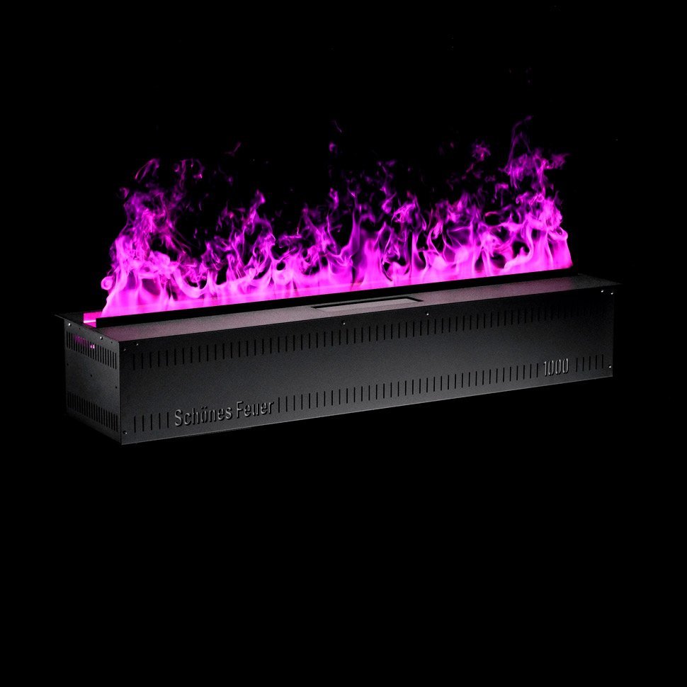 Электрический паровой камин Schones Feuer 3D Hot Line 3000 черный